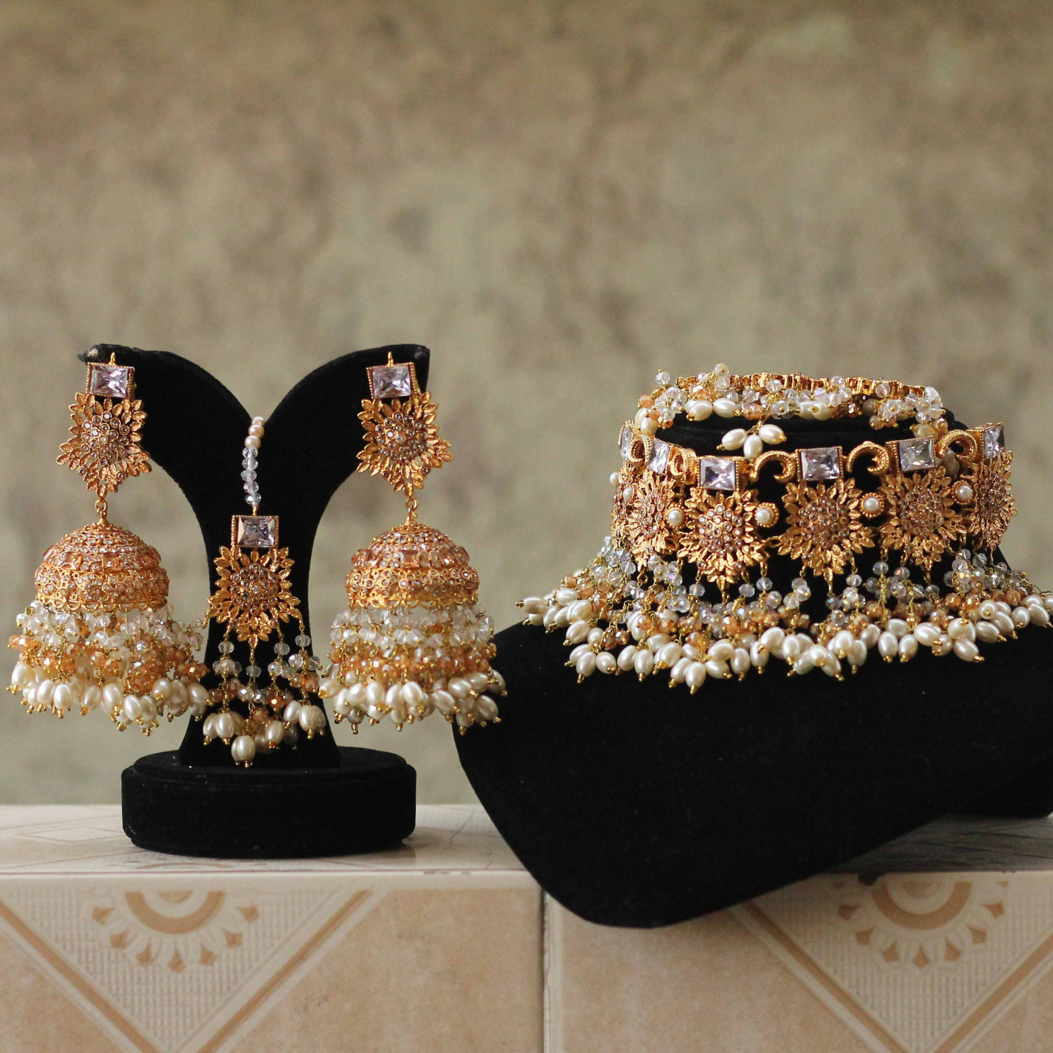 NAURATAN BRIDAL SET NBS-1