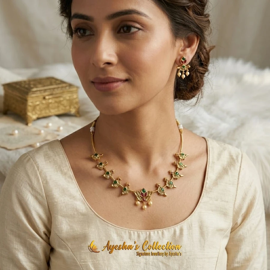 South Indian Necklace Set - SINS01
