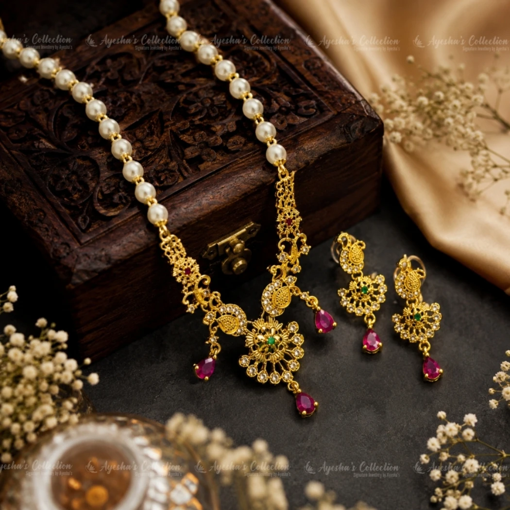 South Indian Mala Set