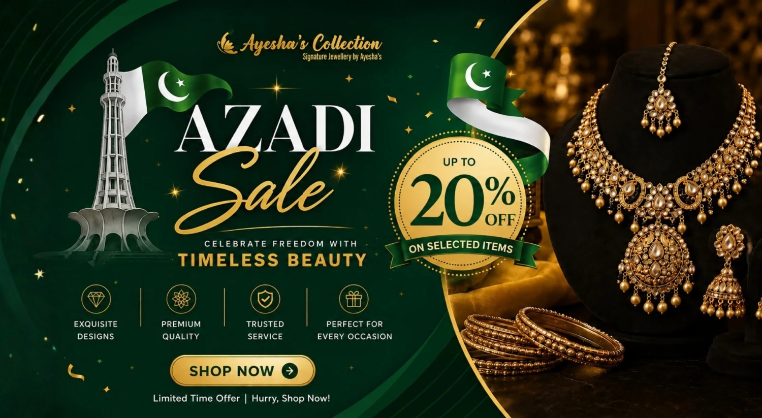 Ayesha's Collection promo