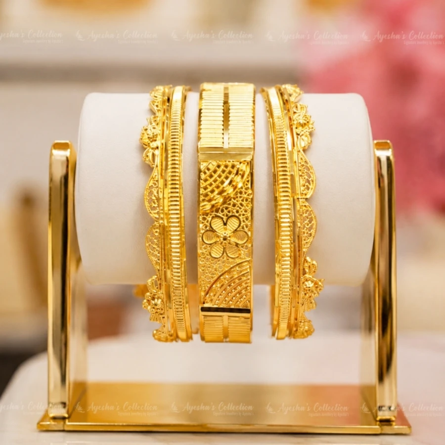 Gold Look Bangles