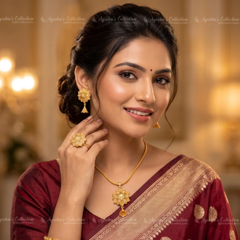 American Diamond Jewellery Set for Women