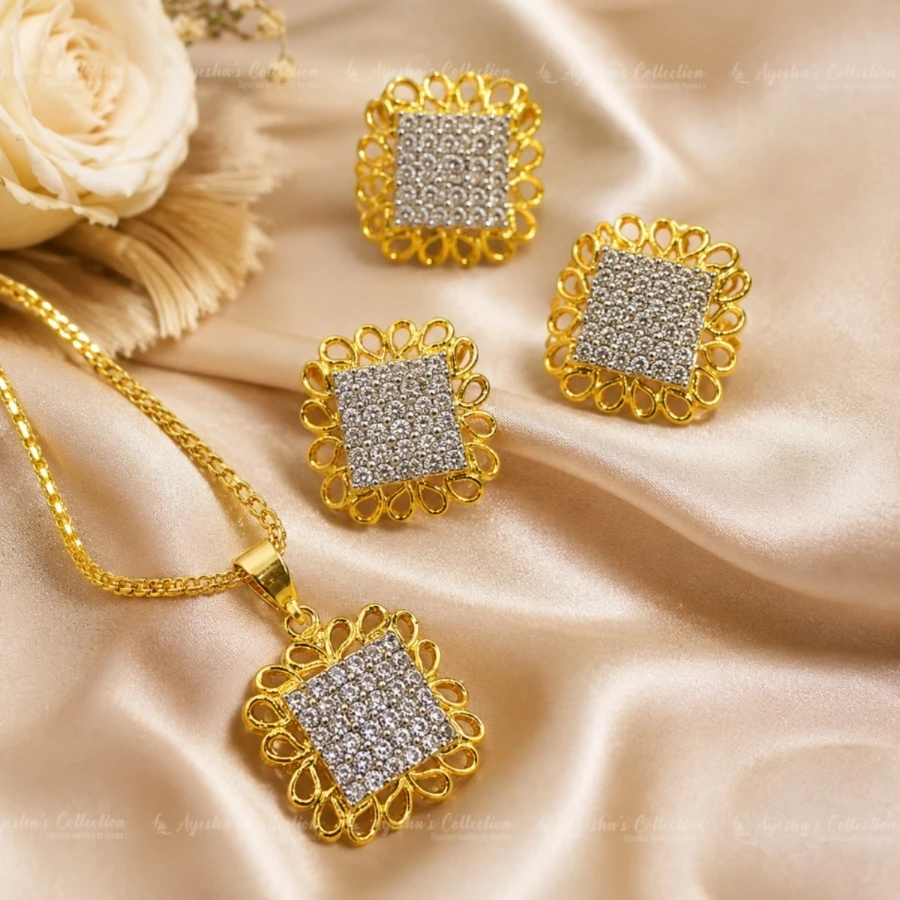 Jarao Gold Plated Combo Set